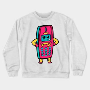 Indestructible 3310 Phone Super Robot Crewneck Sweatshirt